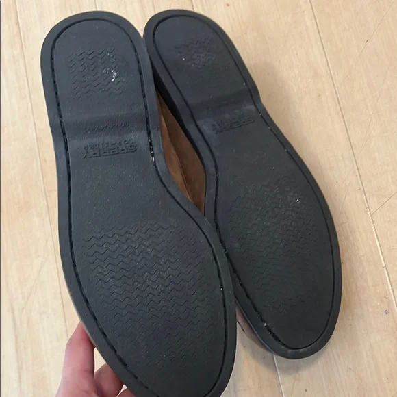 Sperry Brown Boat Shoes Moccasin Style 9.5 - Picture 9 of 10